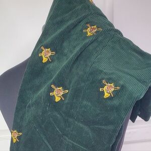 POLO RALPH LAUREN GREEN CORDUROY PANTS
